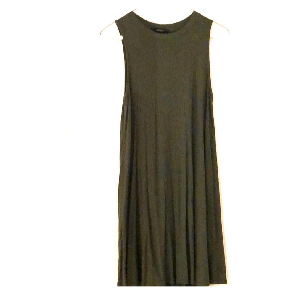 Ribbed casual dress